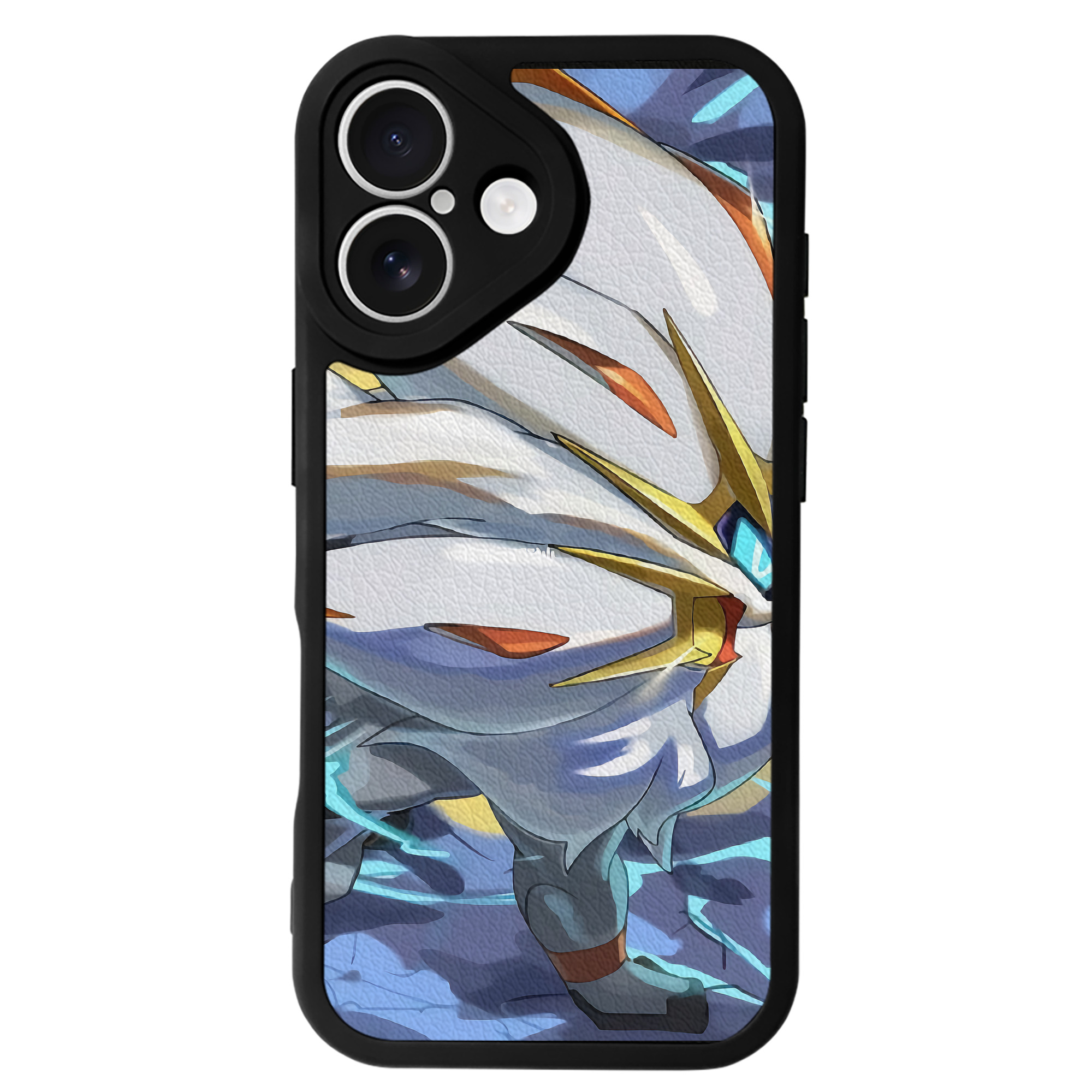 （画像用） ポケットモンスター Pokémon 【iPhone 16シリーズ対応】シリコンスマホケース（レザー調） 材質：シリコン